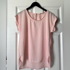 Hippie Rose Women’s / Juniors blouse • Size Medium • Light Pink •